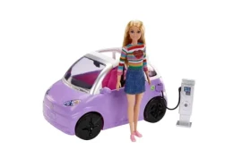 Mattel HJV36 Barbie Elektromobil 2 v 1/od 3 rokov