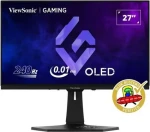 27" ViewSonic XG272-2K-OLED / Monitor / OLED / 2560 x 1440 / 240 Hz / 0,02 ms / 2x HDMI / 2x DP / USB-C / Repro (XG272-2K-OLED)