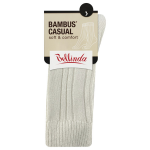 Zimné bambusové ponožky BAMBUS CASUAL UNISEX SOCKS BELLINDA béžová