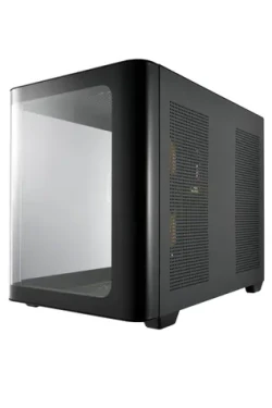 Fortron FSP S380-BA čierna / PC skriňa / Micro ATX / bez zdroja / ARGB / priehľadná bočnica (POC0000242)