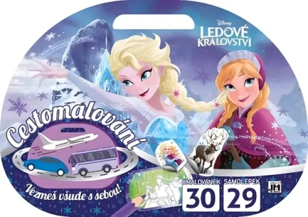 JIRI MODELS Cestomalovanie Ľadové kráľovstvo