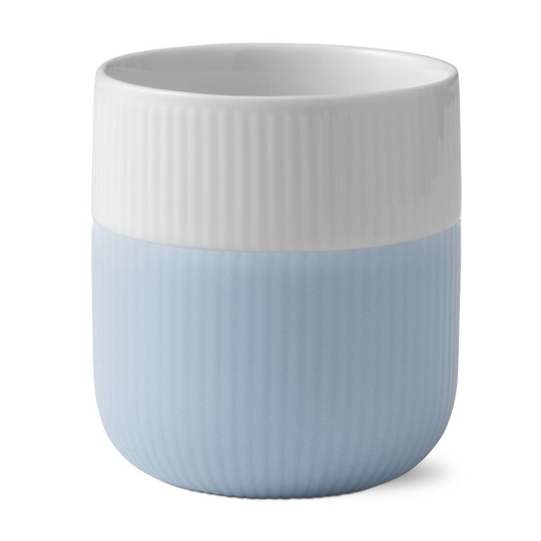 Royal Copenhagen Porcelánový hrnček Fluted Contrast Dove Blue 350 ml