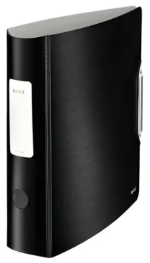 Leitz 180° Active STYLE 75 mm saténovo čierna / Pákový zakladač / A4 / Penoplast (11080094)