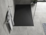 MEXEN - Hugo sprchová vanička obdĺžniková SMC 150x80, čierna 42708015