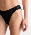 Dámske bavlnené mini nohavičky GO Daily - BLACK - black 0004 - SLOGGI BLACK S