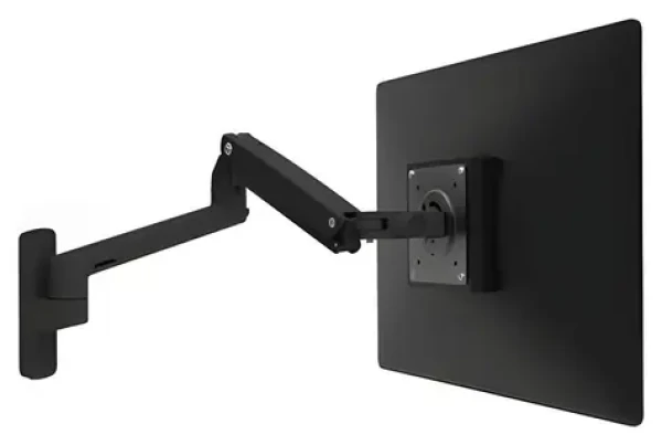 Ergotron MXV Wall Monitor Arm čierna / Nástenný držiak / do 34 "/ výška 330 mm / náklon ±90 ° / nosnosť 9,1 kg (45-505-224)