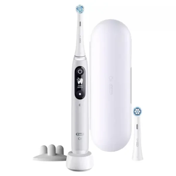 Oral-B iO Series 6s Grey Opal / Elektrická zubná kefka / Bluetooth / Tlakový senzor / 5 režimov čistenia