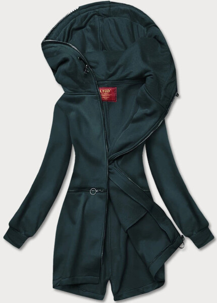 Tmavozelená dámska mikina (AMG-17) odstíny zelené S (36)