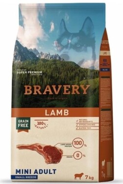 Bravery Dog Mini Adult Lamb