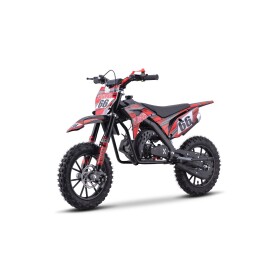 Mamido Detská benzínová motorka RamiGO TIGER 49CC červená