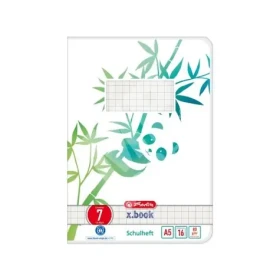 Herlitz Školský zošit / Formát: A5 / Počet stránok: 16 / Štvorčekový (7x7 mm) (50040032)