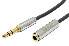 Cromo Jack 3,5 mm / Predlžovací kábel / Jack 3,5 mm (M) - Jack 3,5 mm (F) / 1 m (35327)
