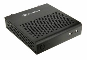 SilverStone SST-PT13B Petit čierna / Thin Mini-ITX / 2x USB 2.0 / bez zdroja / VESA 100 (SST-PT13B)