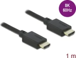 DeLock 85387 / HDMI kábel / 48 Gbps / 8K 60Hz / 1 m / nylonový oplet (85387)