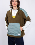 Knowledge Cotton Fleece Anorak 1100 Dark Olive S