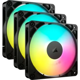 Corsair RS120 ARGB 3ks čierna / 120mm / Magnetic Dome Bearing / 420-2100 RPM / 72.8 CFM / 4-Pin (CO-9050181-WW)