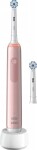 Oral-B Pro 3 3400N ružová / Elektrická zubná kefka / oscilačné / 3 režimy / časovač (Pro3 3400N Pink Sens)