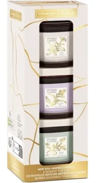 Yankee Candle Little Luxuries / Darčeková sada 3 votívnych sviečok v skle / SS 2026