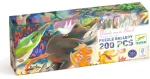 DJECO Panoramatické puzzle Lesné zvieratká