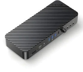 Orico USB-C dokovacia stanica / Dokovacia stanica / USB-C 10 Gbps / 2x DP 4K / HDMI 4K / PD 60W / 6x USB-A (DKA20-V1-EU-BK-EP)