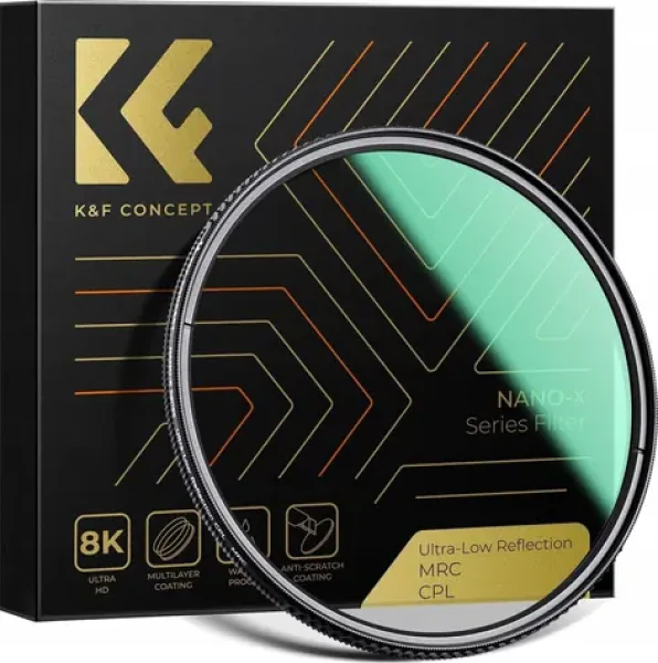 KF Concept Nano-X CPL 72 mm / Filter / Polarizačný / Ultra-Low Reflection / KF01.2479 (SB8558)