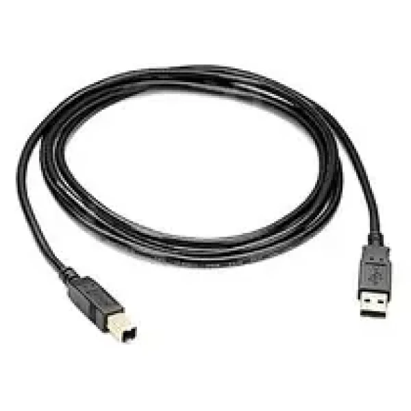 PremiumCord USB 2.0 kábel AB, 0.5m farba čierna (8592220004200)