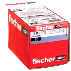 Fischer TA M8 S/10 kotva pre veľké záťaže 66 mm 12 mm 90250 50 ks; 90250