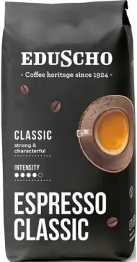 Eduscho Espresso Classic 1 kg / Zrnková káva / Arabica Robusta (4061445301745)
