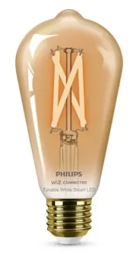 Philips SMART filament ST64 E27 7W / múdra LED žiarovka / 640 lm / 2000 - 5000 k / stmievateľná (929003018721)