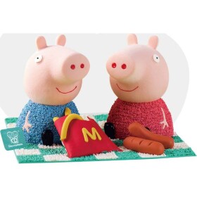 Silicone form for a big piglet Pepa 15x10 cm - Cakesicq - Cakesicq