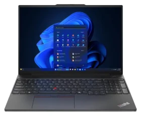 Lenovo ThinkPad E16 čierna / Notebook / 16" WUXGA dotykový / AMD RYZEN 7 7735U 2.7GHz / 16GB DDR5 / 1TB SSD (21M5001EUS)