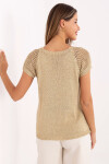 Sveter s krátkym rukávom model 215793 Taliansko Moda universal