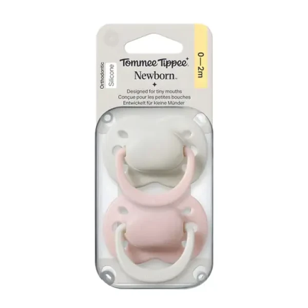 Tommee Tippee Newborn Girl / Silikónový cumlík / 0-2 m / 2 ks