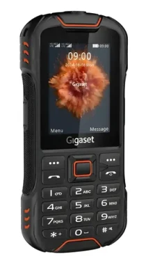 Gigaset GLX8 PLUS čierno-oranžová / Mobilný telefón / 4G (S30853-H1250-R101)