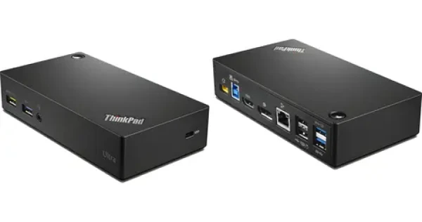 Lenovo ThinkPad USB 3.0 Ultra Dock / Dokovacia stanica / 5x USB 3.2 / 2x USB 2.0 / HDMI / DP / RJ-45 (40A80045EU)