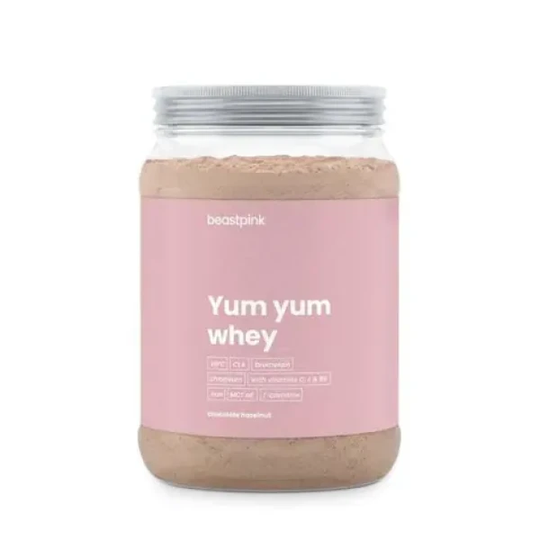 Yum Yum Whey - BeastPink (čokoláda lieskový oriešok, 500 g) (28936-8-500g-chocolatehazelnut)