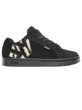 Etnies Fader BLACK/WHITE/BLACK dámske topánky na zimu