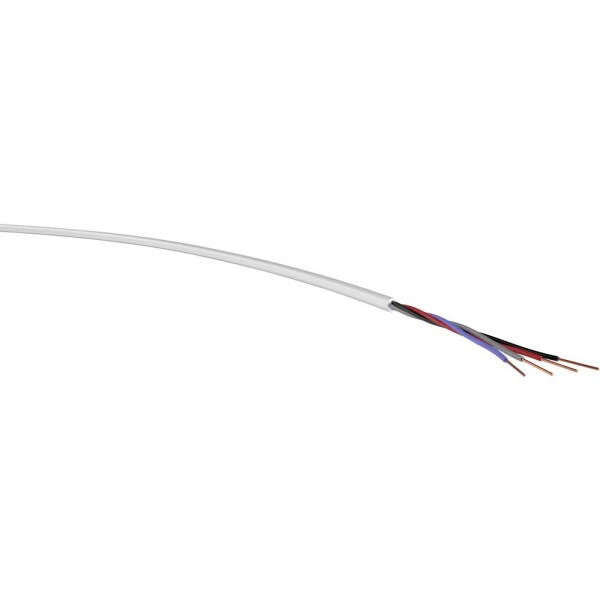 VER YR 4x0,8 Ri.100 energetický kabel YR 4 x 0.80 mm² biela 100 m; VER YR 4x0,8 Ri.100