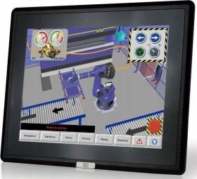 Moxa 12" LCD MONITOR, TOUCH, PROJEC