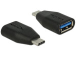 DeLock adaptér SuperSpeed USB 10 Gbps (USB 3.1 Gen 2) USB Type-C samec Typ-A samica (65519)