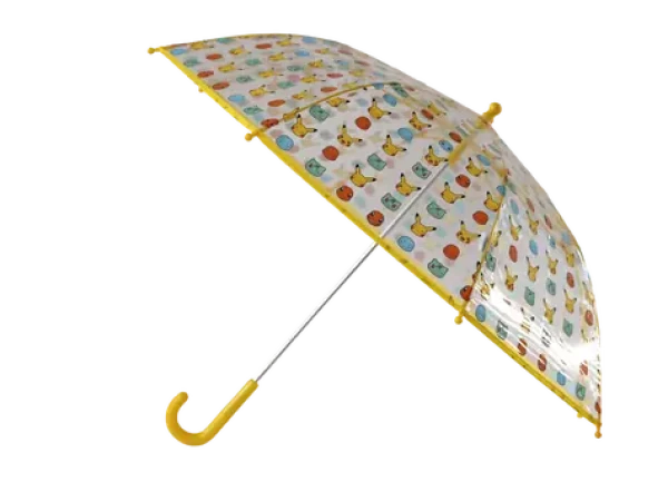 CYP Brand Pokémon dáždnik transparentný / Dáždnik / Ručné skladanie / O84 cm (AG-504-PKEPM)