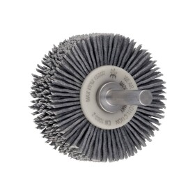PFERD TOOLS PFERD TOOLS INOX-TOTAL Okrúhla kefa, nepletená, RBUIT Ø50x15 mm, driek Ø6 mm, SiC filament Ø0,90 mm, zrnitosť 180, plastové bočné disky 43210008 10; 43210008