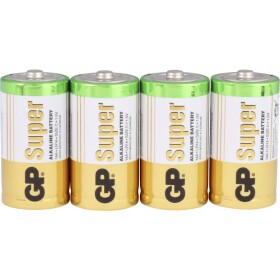 GP Batteries GP14A / LR14 batéria typu C alkalicko-mangánová 1.5 V 4 ks; GPSUP14A999S4