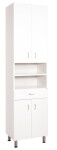 Kúpeľňová skrinka vysoká Keramia Pro 50x192x33, 3 cm biela PROV50DV PROV50DV
