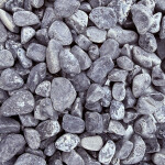 Granulati Zandobbio Okrasné kamene Nero Ebano 15 - 25 mm 25 kg