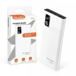 Teltech biela / Power banka / 10000 mAh / 22,5 W / 5 A (11267)