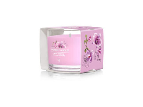 Yankee Candle Wild Orchid 37g - Plnená votívna sviečka v skle / doba horenia: až 10h (5038581130385)