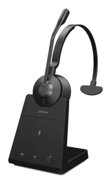 JABRA Engage 45 SE čierna / Mono bezdrôtová náhlavná súprava / mikrofón / gombíkové ovládanie / výdrž 52h (9653-523-111)