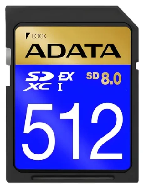 ADATA Premier Extreme SDXC 512 GB / Pamäťová karta / SD Express PCIe Gen3 / R: 1600 MB / s / W: 1200 MB / s / V30 / U3 (SD512GEX3L2-C)