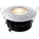 Deko Light Einbauring 84 GU5.3 110001 krúžok pre stropnú montáž LED , halogénová žiarovka GU5.3, MR 16 35 W strieborná; 110001